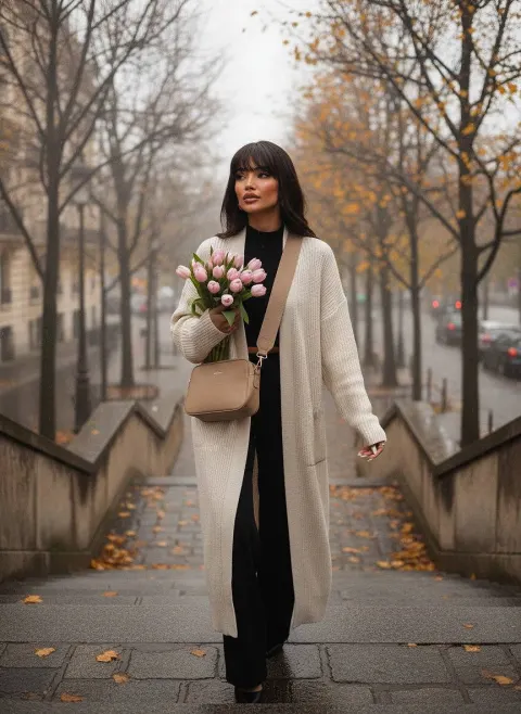 Paris Autumn Street Stroll