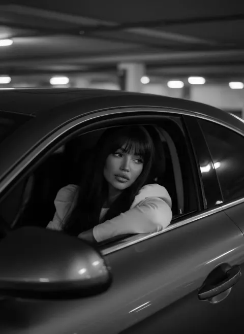 Urban Solitude in Monochrome