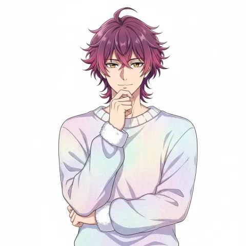 Pink-Haired Shounen Hero
