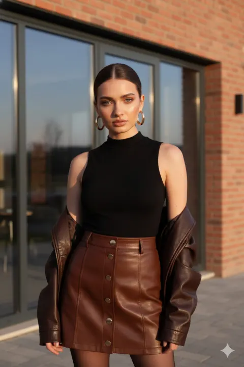 Golden Hour Fashion Portrait