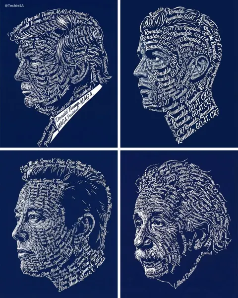 Typographic Portrait Art Tutorial