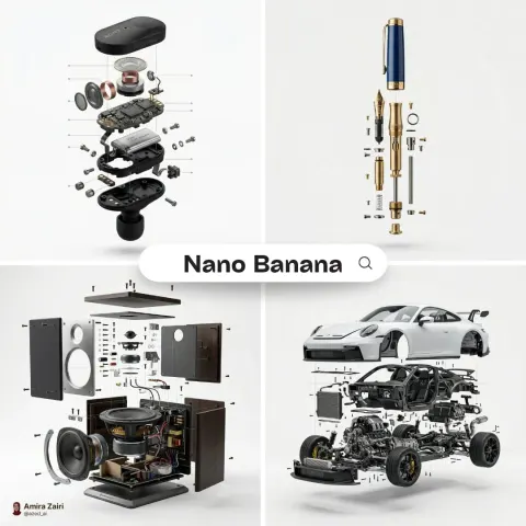 Exploded Mechanical Precision
