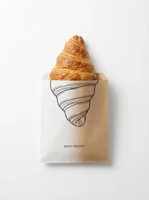 Minimal Food Packaging Art