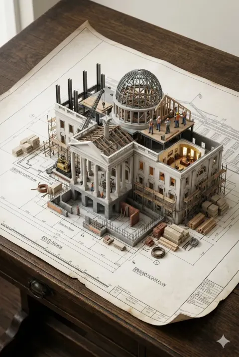Blueprint 3D Building Diorama