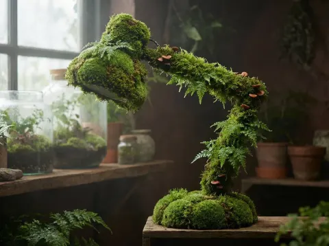 Product Grown From Living Moss