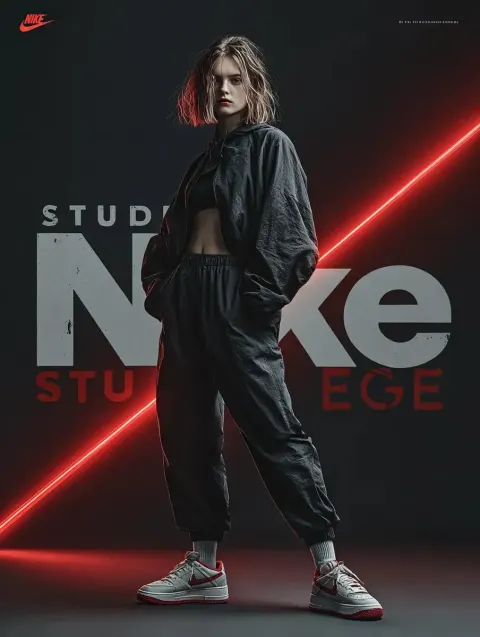 Nike Futuristic Fashion Ad