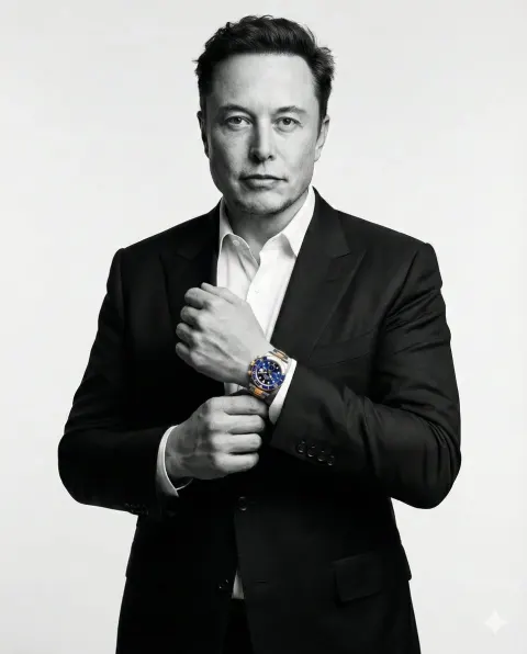Musk Luxury Watch Editorial