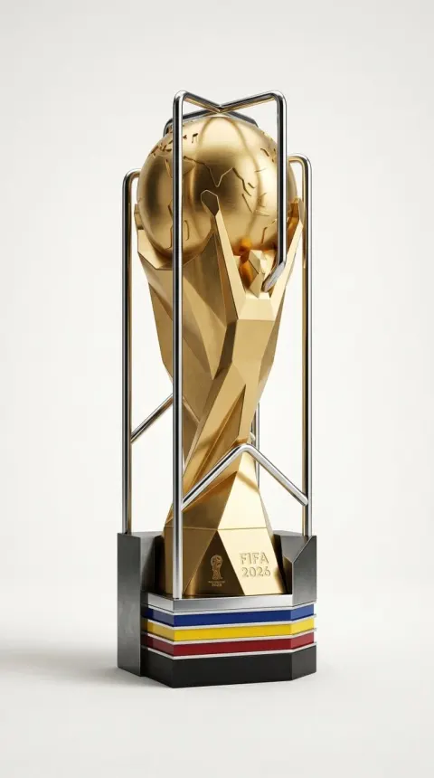 FIFA 2026 Trophy Render
