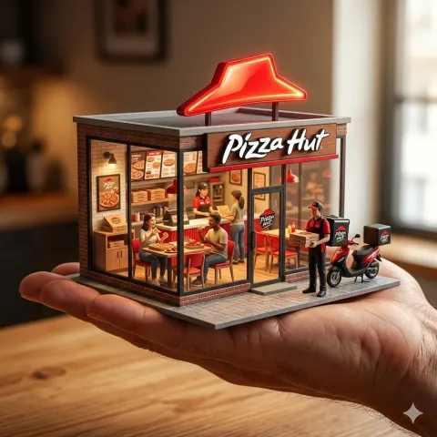 Miniature Brand Showroom on Palm