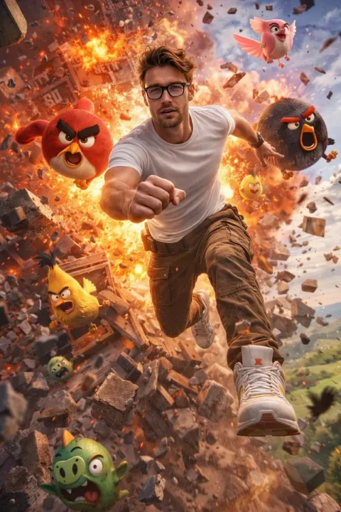 Angry Birds Real Escape