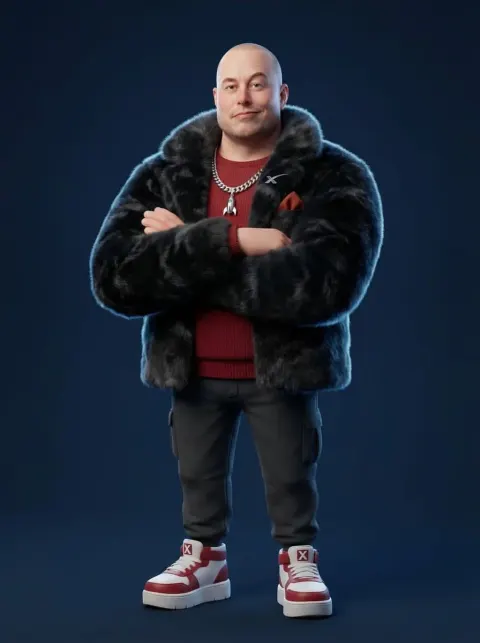 Stylized Fashion 3D Character Render