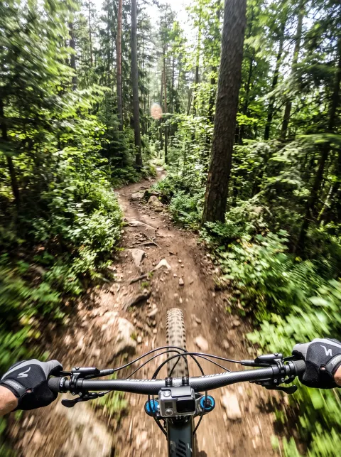 Forest MTB Trail Rush