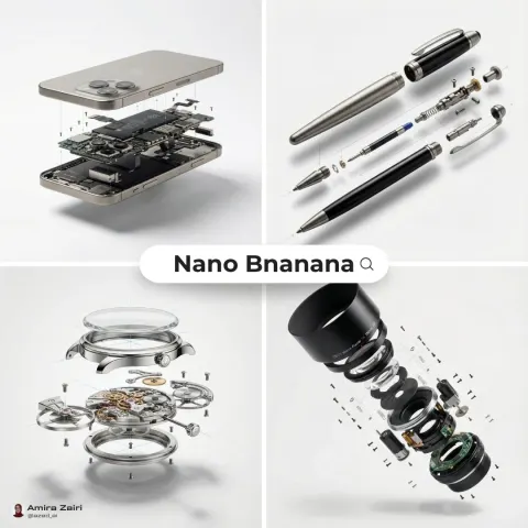 Exploded Product View Ad