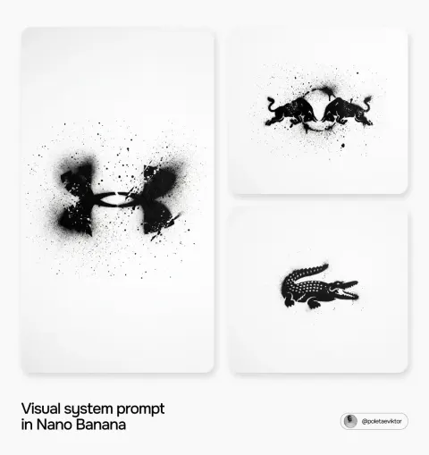 Spray Stencil Logo Design