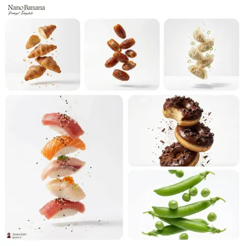 Levitating Premium Food Ad