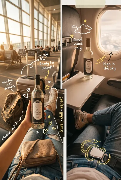 Cozy Airport Travel POV Photography