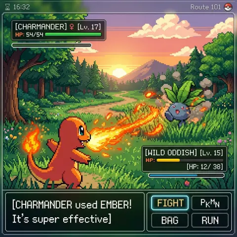 Pixel Pokemon Reimagined