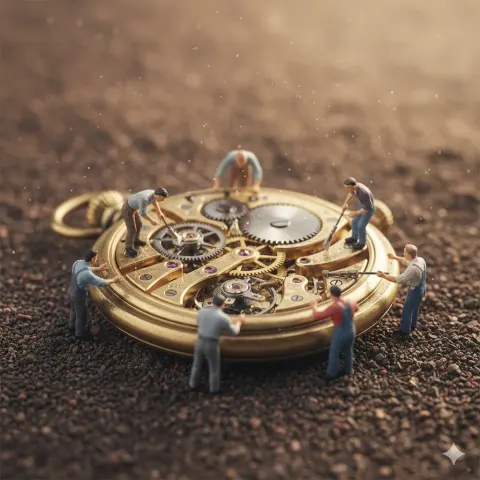 Tiny Watchmakers Restore Time