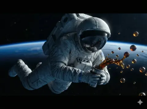 Cosmic Coffee Zero-G Splash
