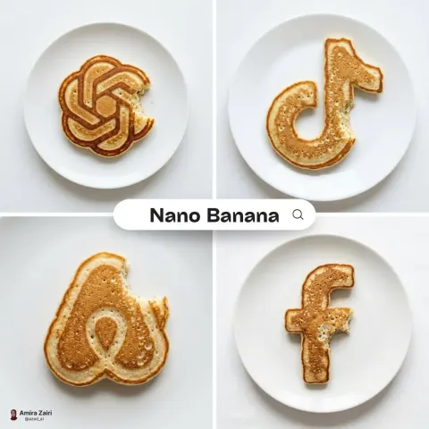 Hyper Realistic Pancake Logo Food Photography