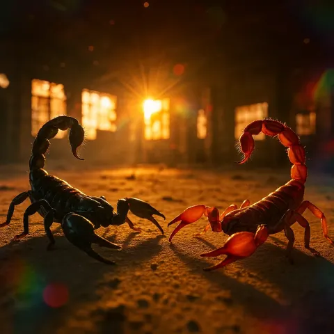Two Diverse Scorpions