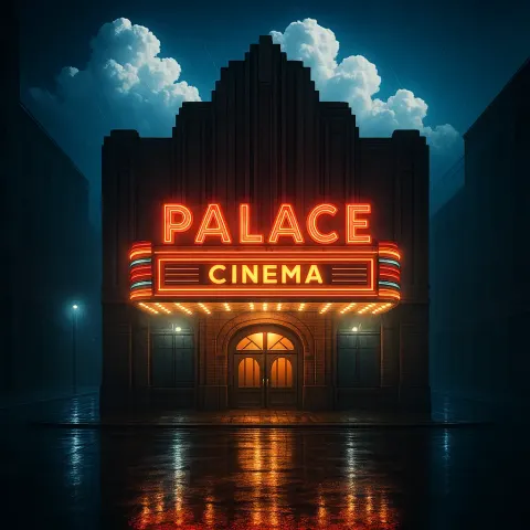 Solitary Art Deco Palace Cinema