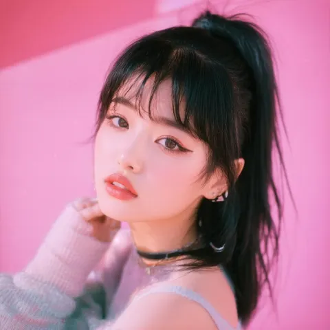 Blackpink Star Portrait in Natural Film Light