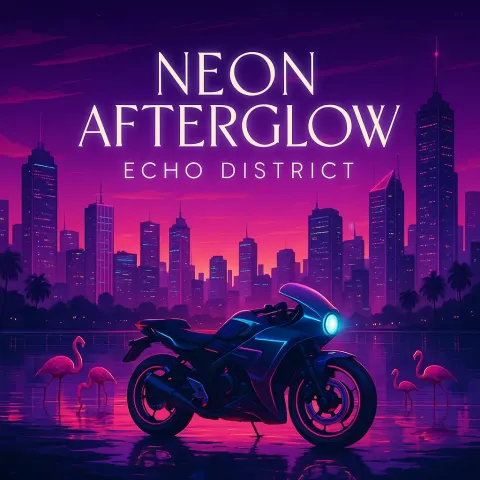 Striking and Captivating Album Artwork for an Indie-electronic Release