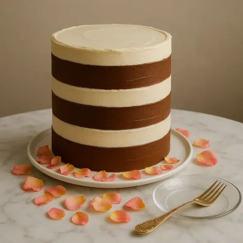 Luxurious Three-tier Cake