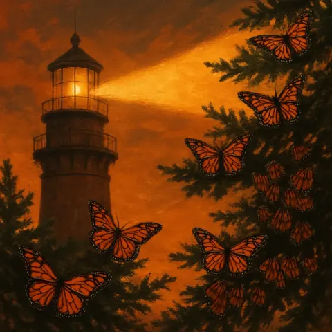 Amid the Golden Dusk