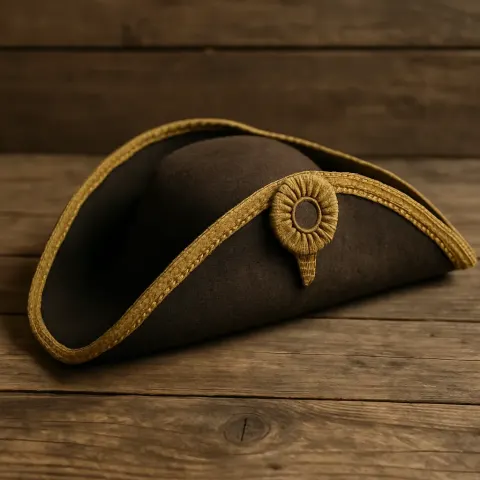 Three-cornered Hat Linked to the Colonial Era and Frequently