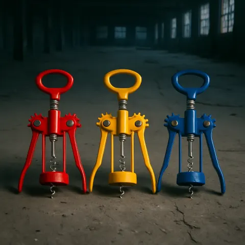Three Diverse Corkscrews