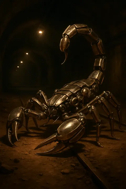 Within a Vast Subterranean Passage Shrouded in Dim Shadows