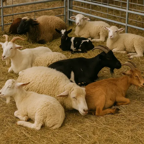 Group of Assorted Sheep
