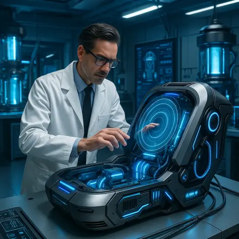Researcher Examines Advanced Technological Devices from the Future
