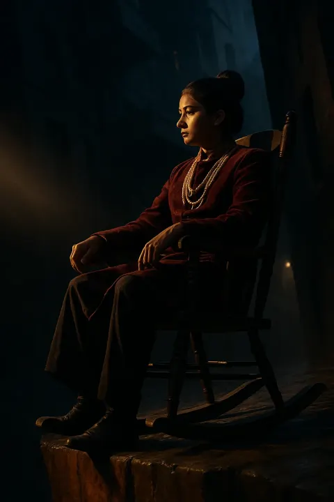Regal Person of South Asian Descent with their Hair Styled