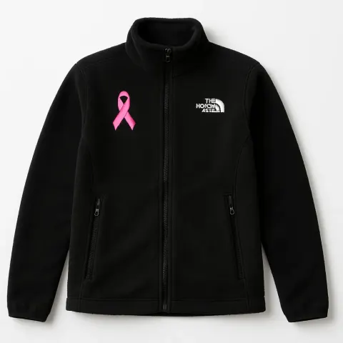Black North Face Fleece Jacket