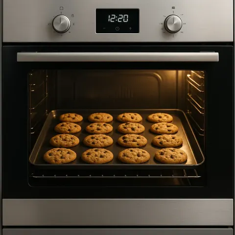 Contemporary Oven Made of Stainless Steel