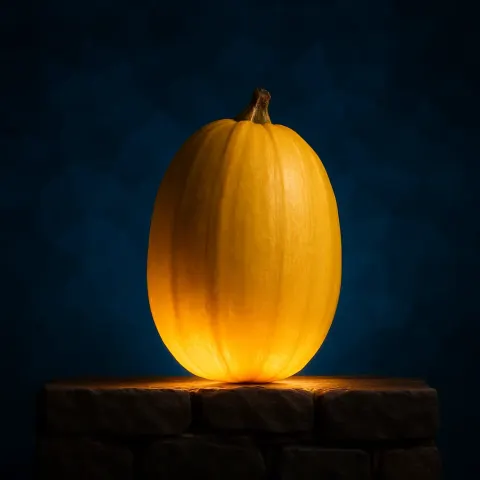 Spaghetti Squash and Stone Wall