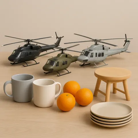 Trio of Helicopters