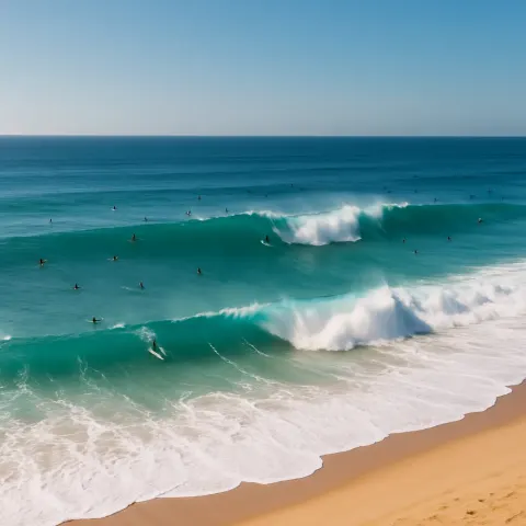 Many Distant Surfers