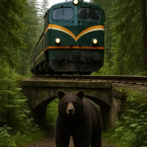 Photograph of a Bear
