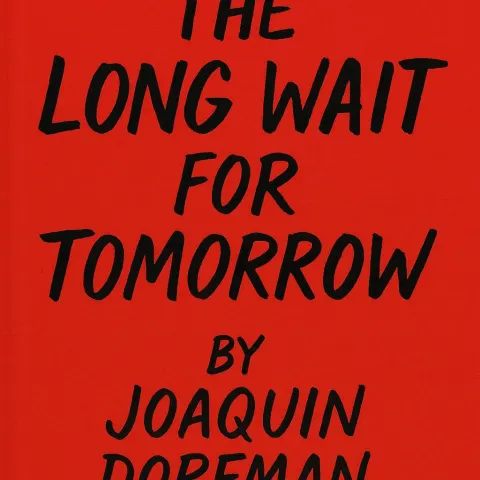 Red Book Cover with Black Handwritten-style Text Reading "The