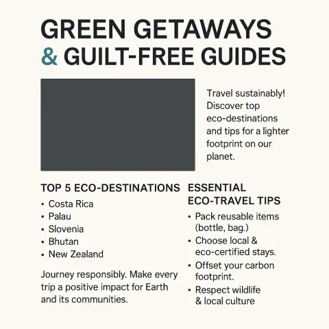 Top 5 Eco-Friendly Travel Destinations and Tips