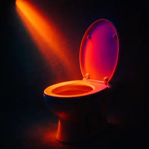 Lone Toilet Seat
