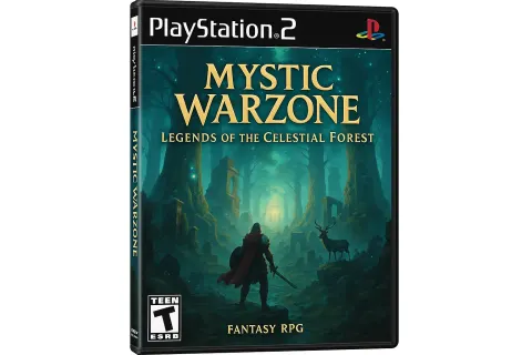 PlayStation 2 Game Cover for "Mystic Warzone