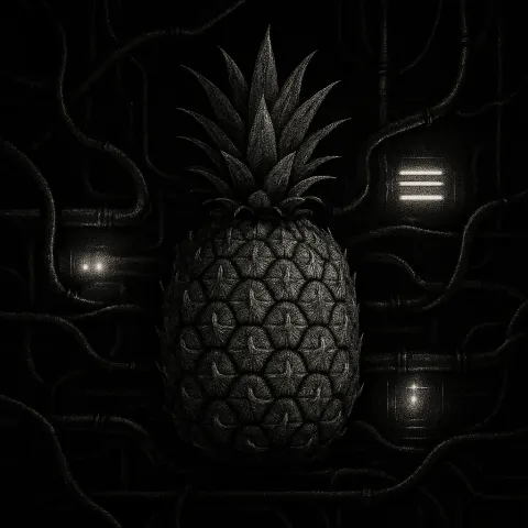 Within a Network of Metallic Tendrils and Glowing Energy Vents