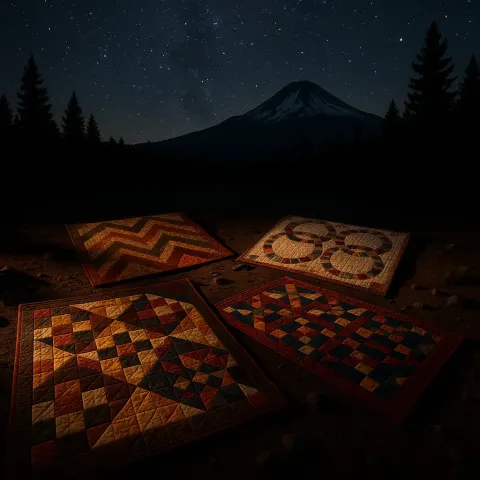 Four Diverse Quilts