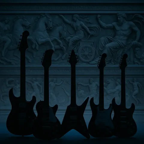 Diverse Electric Guitars