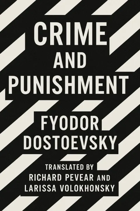 Book Cover Features a Black and White Design